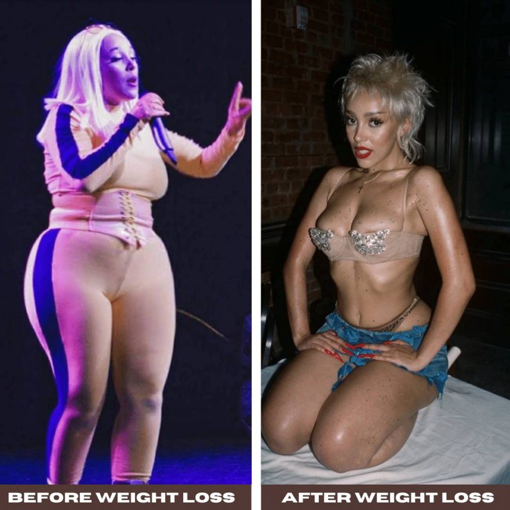 doja cat weight loss