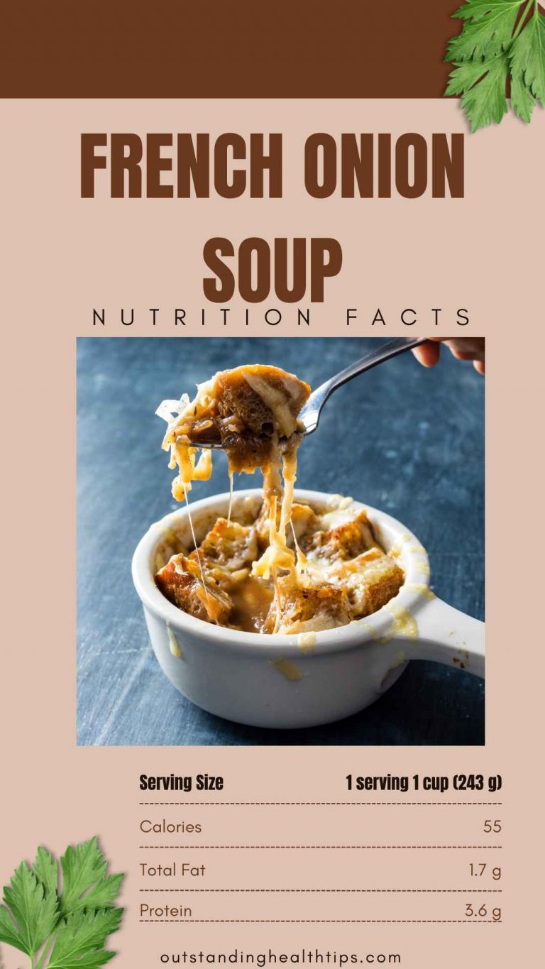 French Onion Soup Nutrition Facts